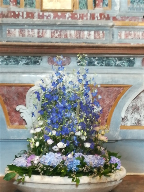 Chiesa di San Sebastiano - L'altare restaurato