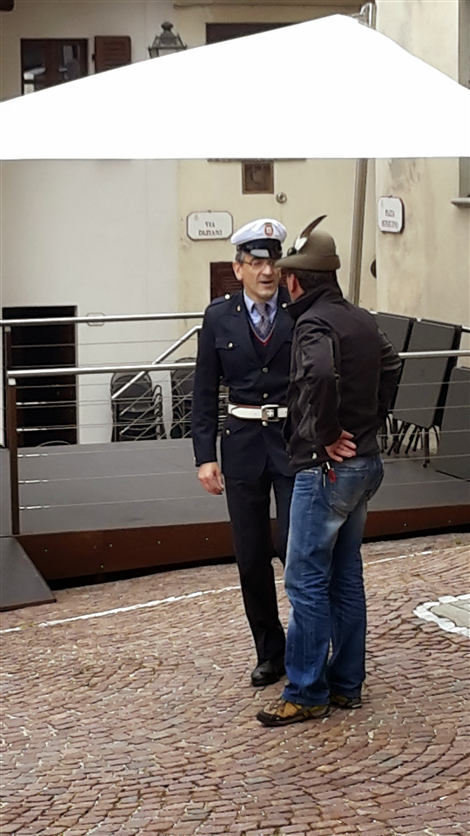 COMANDANTE DELLA POLIZIA MUNICIPALE DI LA MORRA PREGLIASCO SERGIO
