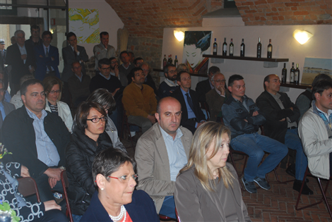 IL PUBBLICO PRESENTE ALLA PRESENTAZIONE DEL PROTOCOLLO D'INTESA