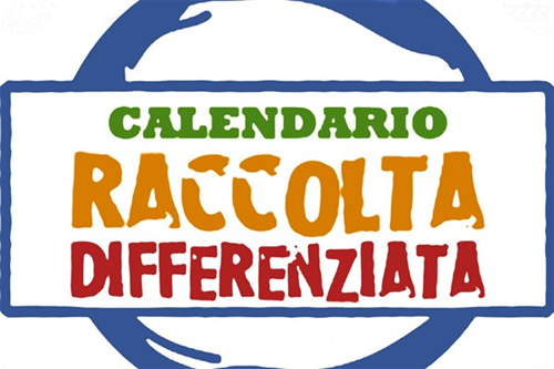 Calendario raccolta rifiuti anno 2026